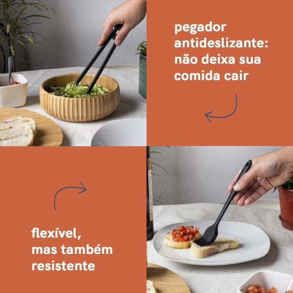 Imagem de Kit De Utensílios De Silicone Com 9 Peças Pr - Oikos