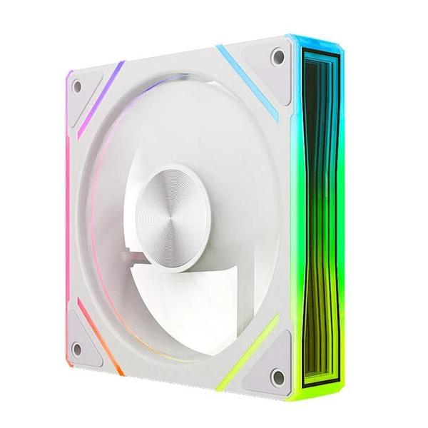 Imagem de Kit de Ventilador ARGB para PC Teucer Prism S1 120mm - 4/3 Pinos PWM - 5V RGB - 12cm