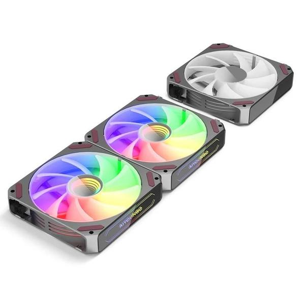 Imagem de Kit de Ventilador RGB 120mm Aigo L12 para Gabinete de Computador - Sem Fios