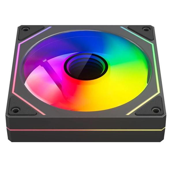 Imagem de Kit de Ventiladores ARGB TEUCER Prism4 Pro 12cm - 4/3 Pinos PWM e 5V RGB