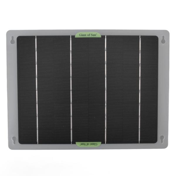 Imagem de Kit de Ventiladores de Painel Solar Haofy 100W 12V - Dupla Exaustão