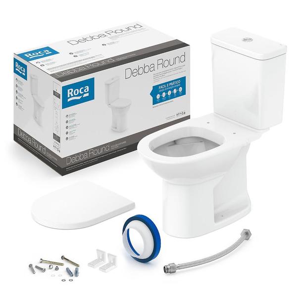 Kit Debba Round Branco com Caixa Completo Branco Roca Imagem de Kit Debba Round Branco com Caixa Completo Branco Roca