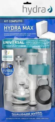 Imagem de Kit Deca Completo Universal Caixa Acoplada Simples 1100si5401 Acionamento Superior Com Botão Simples