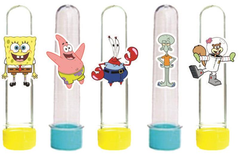 Imagem de Kit Decorativo Infantil Bob Esponja 160 Peças (20 pessoas)