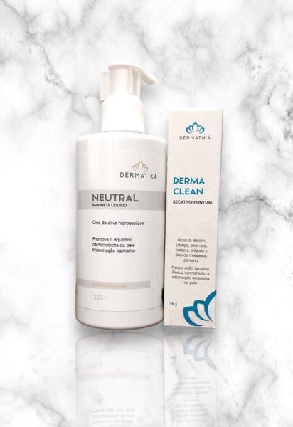 Imagem de Kit Derma Clean + Neutral Sabonete Líquido Dermatiká