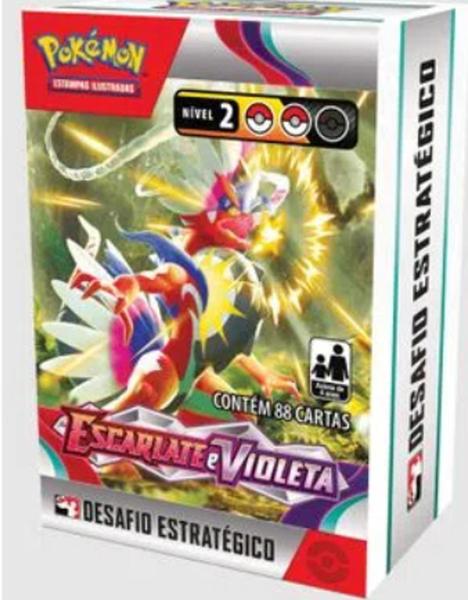 Imagem de Kit Desafio Estratégico Pokémon Escarlate E Violeta 1 Escarlet e Violeta