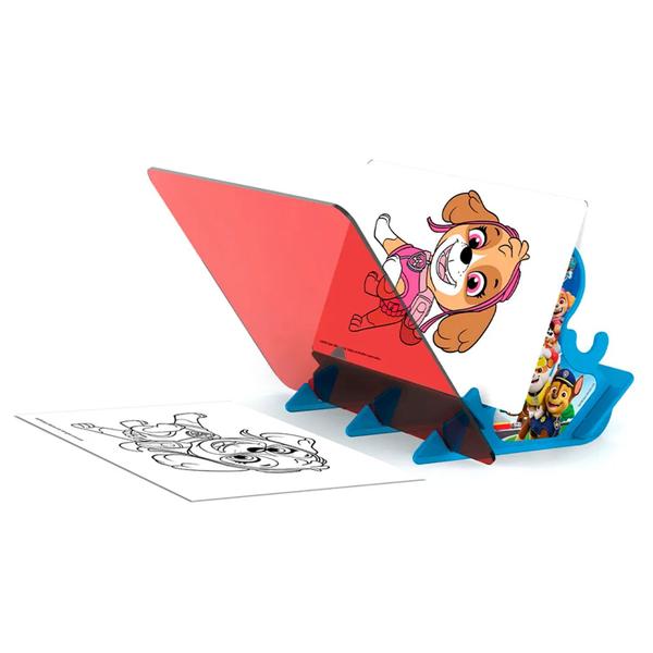 Kit Desenho Espelhado Brinquedo Educativo Da Patrulha Canina - Elka Brinquedos Imagem de Kit Desenho Espelhado Brinquedo Educativo Da Patrulha Canina - Elka Brinquedos