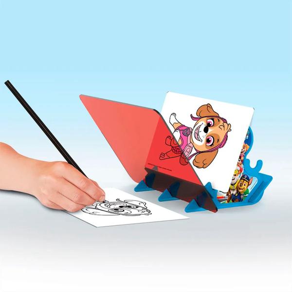 Kit Desenho Espelhado Brinquedo Educativo Da Patrulha Canina - Elka Brinquedos Imagem de Kit Desenho Espelhado Brinquedo Educativo Da Patrulha Canina - Elka Brinquedos