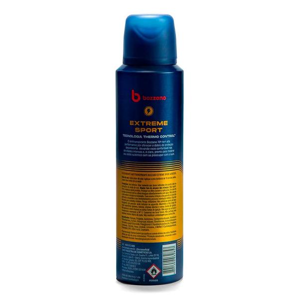 Imagem de Kit Desodorante Aerosol Bozzano Extreme 90g - 12 unidades