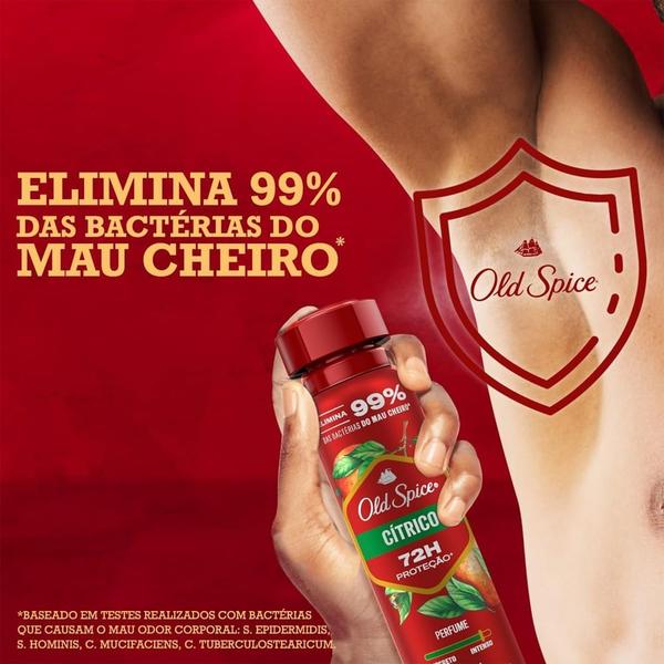 Imagem de Kit Desodorante Aerosol Old Spice Cítrico 150ml - 12 unidades