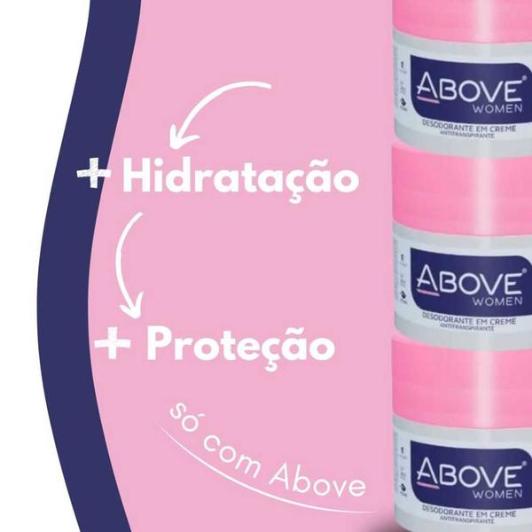 Imagem de Kit Desodorante Em Creme Above Candy 50g - 6 Unidades