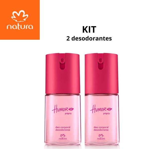 Imagem de Kit desodorante natura humor próprio100 ml-2 unidades