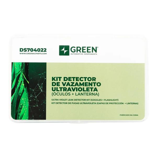 Imagem de Kit Detector De Vazamento Ultra Violeta (Oculos + Lanterna)