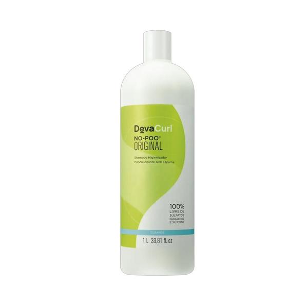 Imagem de Kit Deva Curl Original - Shampoo No-Poo 1000 ml + Condicionador 1000 ml