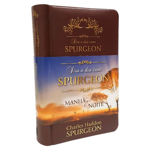 Imagem de Kit Dia a Dia com Spurgeon Manhã e Noite Luxo + Diário de Oração Preciso de Ti