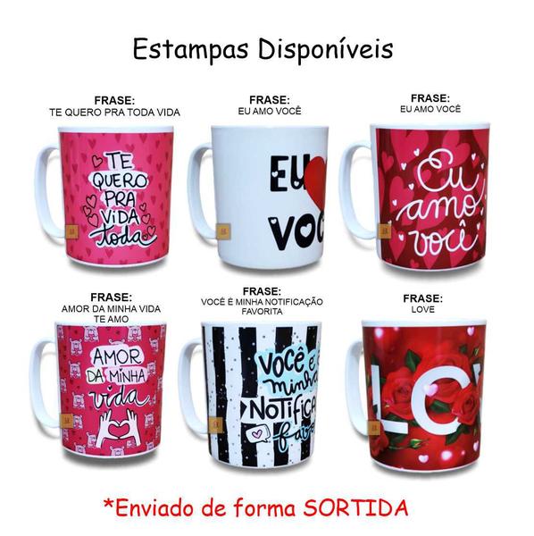 Imagem de Kit Dia dos Namorados Caneca + Urso Fofo + Coração + Sacola