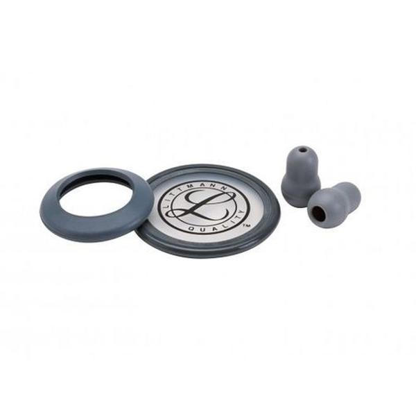 Imagem de Kit Diafragma, Anel E Oliva Classic III e Cardiology Cinza 40017 Littmann