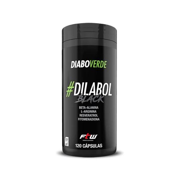 Imagem de Kit Dilapack Diabo Verde Black Ice 250g Dilabol Black Coqueteleira