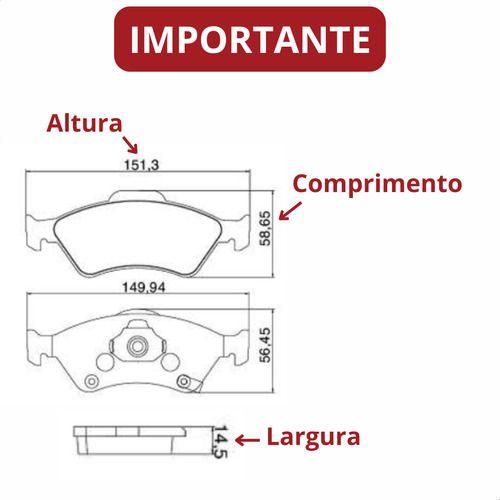 Imagem de Kit Disco de Freio Fremax + Pastilha de Freio SYL Honda Fit 1.4 8v 2005 Produtos Originais....