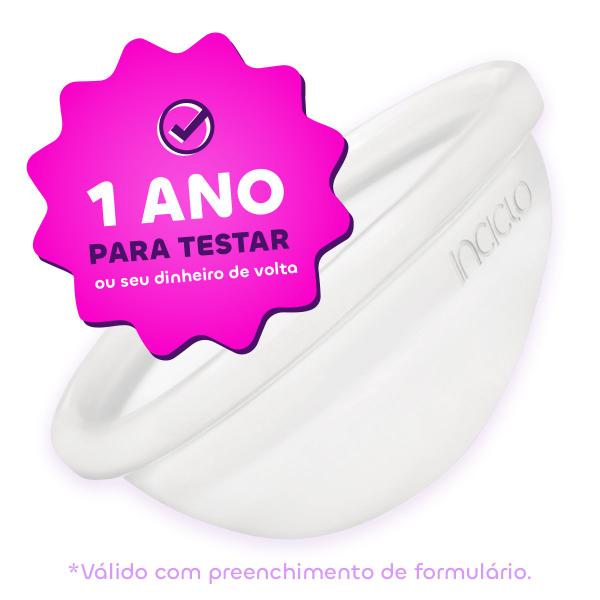 Imagem de Kit Disco Menstrual + Cápsula Esterilizadora + Necessaire Neoprene Inciclo