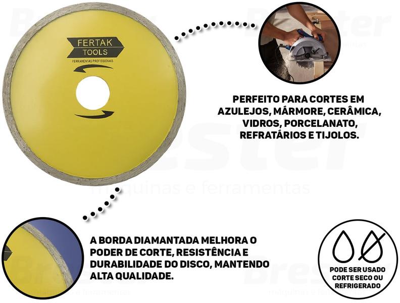 Imagem de Kit Discos Para Serralheria E Construção Profissional Fertak