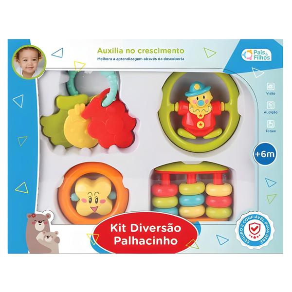 Imagem de Kit Diversão 4 Brinquedos - Pais e Filhos