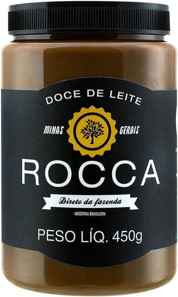 Kit Doce De Leite Rocca Tradicional / Com Cafe / Com Coco - 450g Imagem de Kit Doce De Leite Rocca Tradicional / Com Cafe / Com Coco - 450g