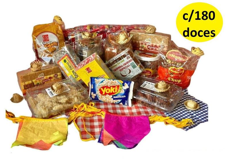 Imagem de Kit Doces Sortido Festa Junina São João 180 unidades nº40