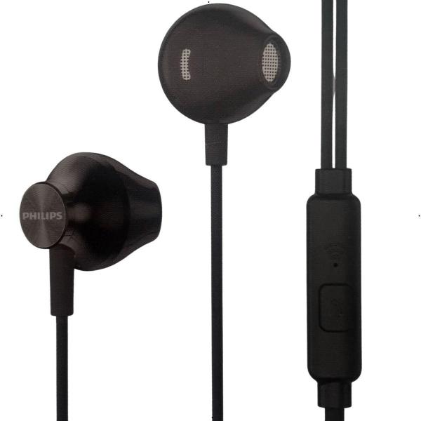 Imagem de Kit Dois Fones De Ouvido Philips Taue 101 Bk Preto Originais