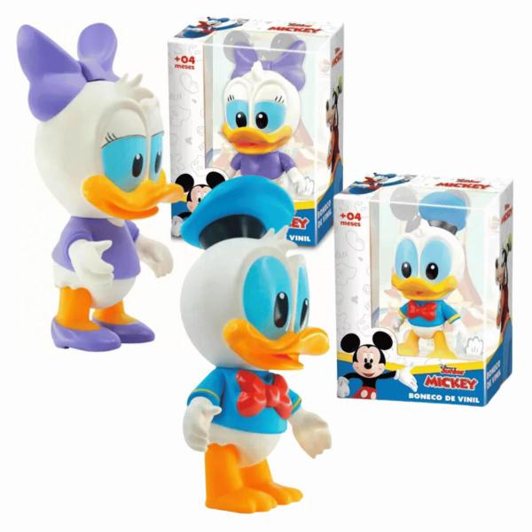 Imagem de Kit Donald e Margarida de Vinil Disney Junior 12cm Líder