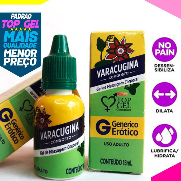 Imagem de Kit Double Sex Shop Lubrificantes Top Gel eróticos var gem