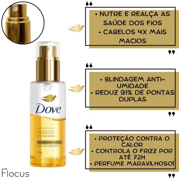 Imagem de Kit Dove Bond Intense Repair Reconstrução Total Reparação