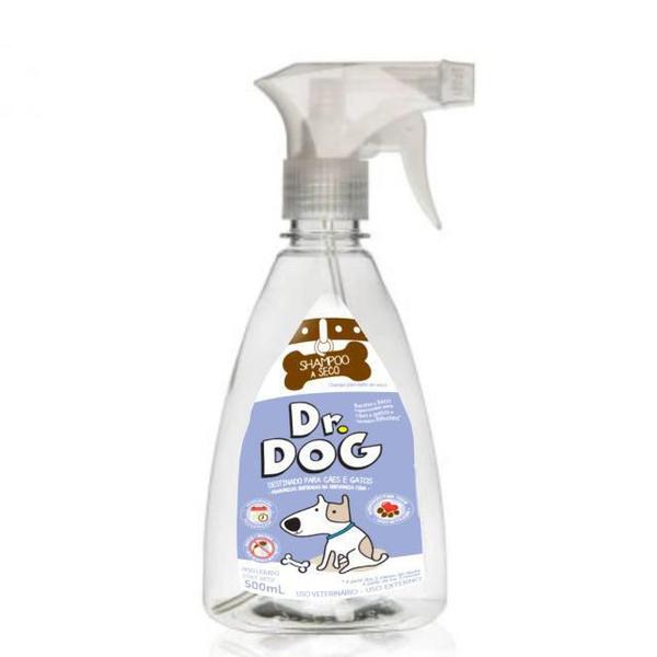 Imagem de Kit Dr. Dog Banho Seco 500Ml E Perfume Cachorro Gato Filhote