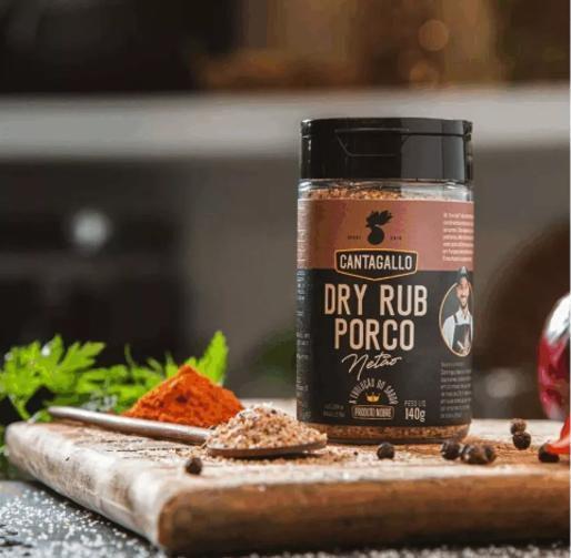 Kit Dry Rubs Cantagallo By Netão Tempero Churrasco Americano - Canta Gallo Imagem de Kit Dry Rubs Cantagallo By Netão Tempero Churrasco Americano