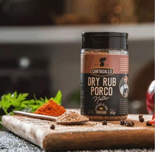 Kit Dry Rubs Cantagallo By Netão Tempero Churrasco Americano - Canta Gallo Imagem de Kit Dry Rubs Cantagallo By Netão Tempero Churrasco Americano
