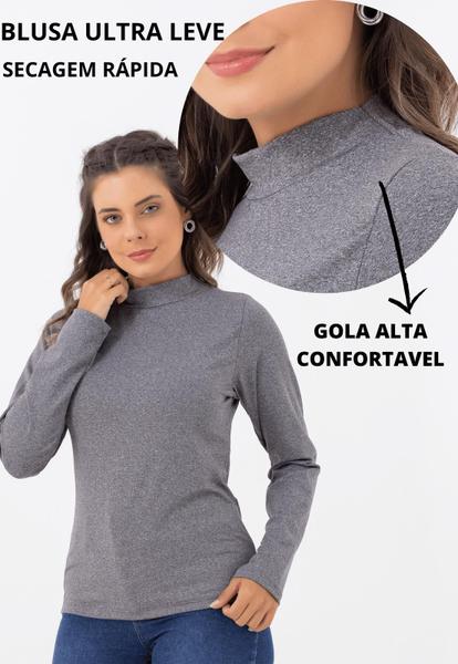 Imagem de Kit duas blusas térmica peluciada slim feminina 603.610m