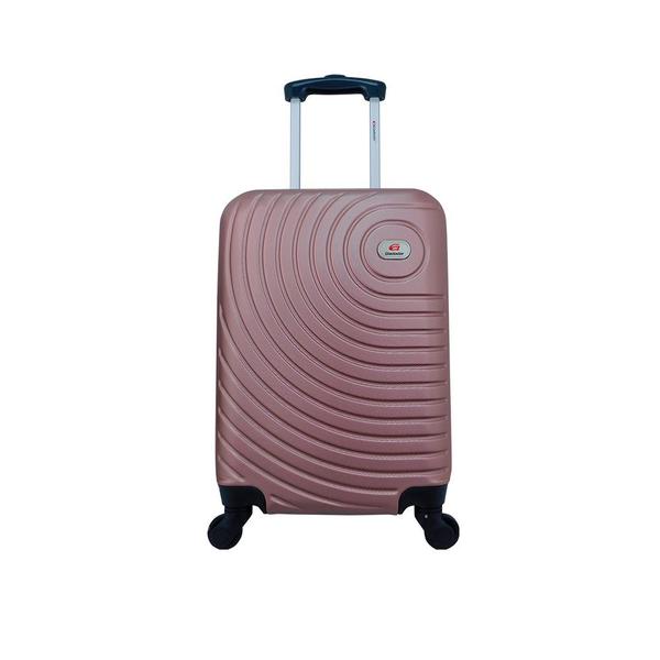 Kit Duas Malas De Bordo Rígidas 360º - Gladiador A6A7 - Preto e Rosé Imagem de Kit Duas Malas De Bordo Rígidas 360º - Gladiador A6A7 - Preto e Rosé