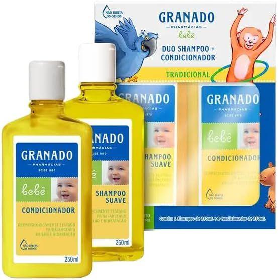 Imagem de Kit Duo Shampoo E Condicionador Tradicional Bebê Granado