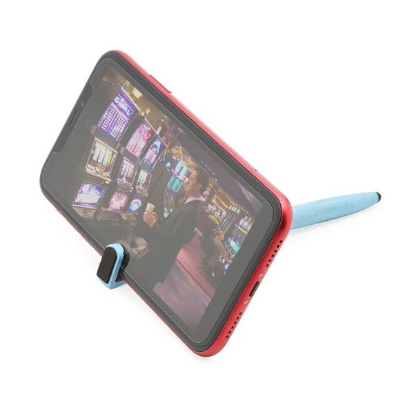 Kit Ecológico Caneta e Estojo de fibra de bambu - suporte de celular e limpa tela - GPJ Comércio Imagem de Kit Ecológico Caneta e Estojo de fibra de bambu - suporte de celular e limpa tela