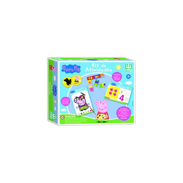 Imagem de Kit Educação Infantil Peppa Pig Pintura, Memória, Dominó