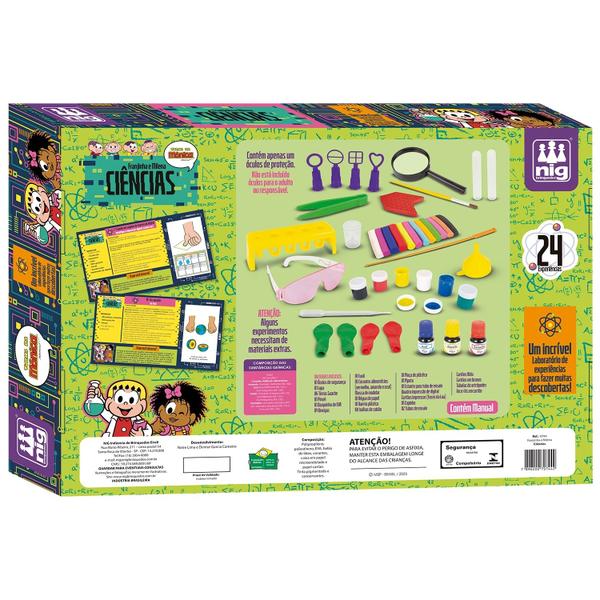 Kit Educativo Ciências Franjinha E Milena Turma Da Mônica