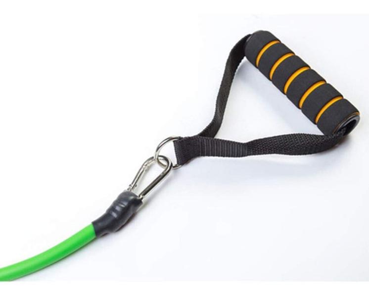 Kit Elástico Extensor 11 Peças Exercício Funcional Tubing 2021 - SLU FITNESS Imagem de Kit Elástico Extensor 11 Peças Exercício Funcional Tubing 2021