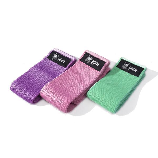 Kit Elastico para Exercicios Hip Band Super Band Odin Fit Imagem de Kit Elastico para Exercicios Hip Band Super Band Odin Fit