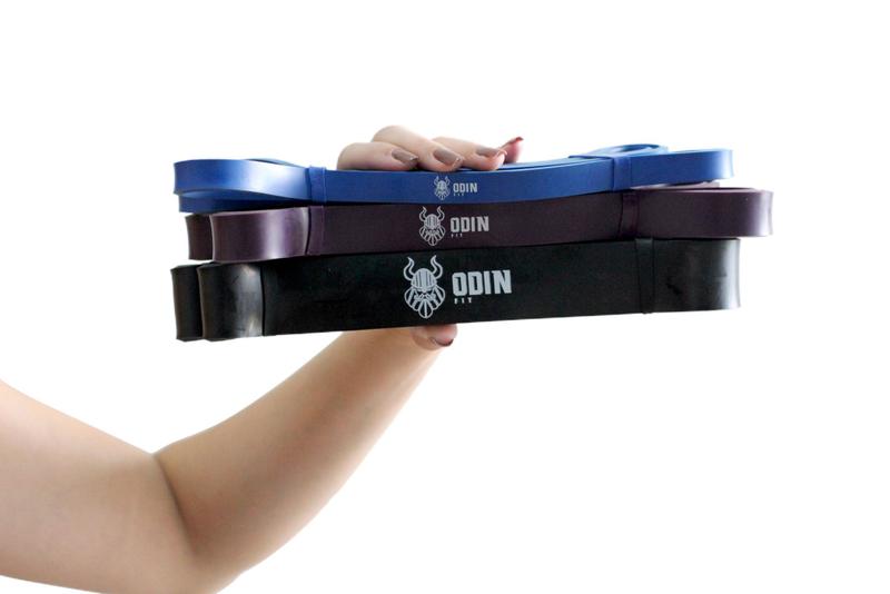 Kit Elastico para Exercicios Hip Band Super Band Odin Fit Imagem de Kit Elastico para Exercicios Hip Band Super Band Odin Fit