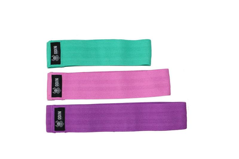 Imagem de Kit Elastico para Exercicios Hip Band Super Band Odin Fit