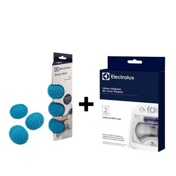 Imagem de Kit Electrolux: Dryer Balls para Secadoras + Limpa Máquina de Lavar 200ml