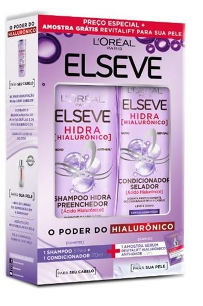 Imagem de Kit Elseve Hidra Hialurônico Revitalift Completo