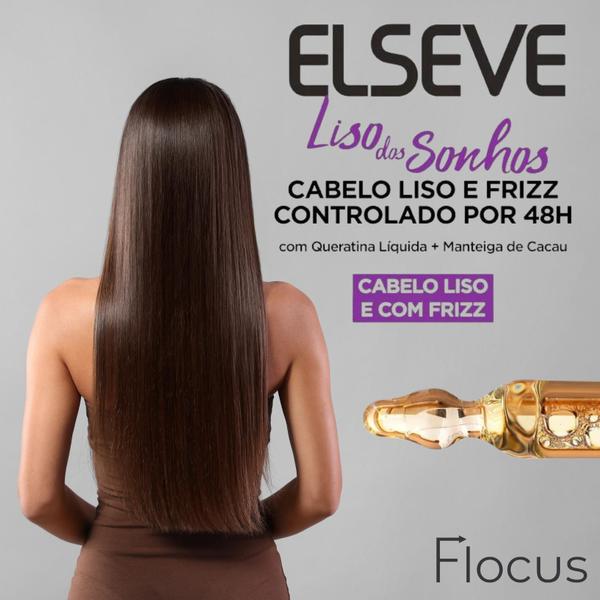 Imagem de Kit Elseve Liso Dos Sonhos Shampoo Condicionador 400 Ml