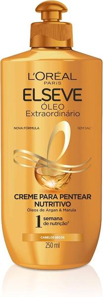 Imagem de Kit Elseve Óleo Extraordinário Creme Para Pentear + Shampoo Nutrição