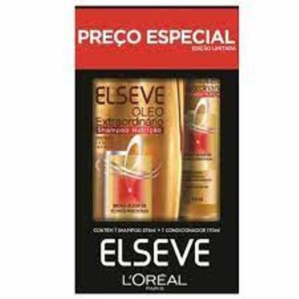 Imagem de Kit Elseve Sh 375Ml + Cond 170Ml, Óleo Extraordinário